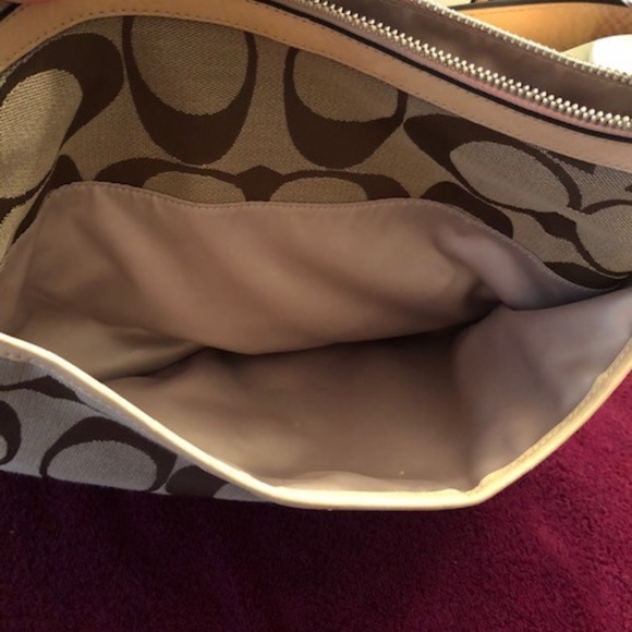 🔥COACH SIGNATURE CROSSBODY KHAKI/TAN  F19727🔥 - Picture 3 of 9